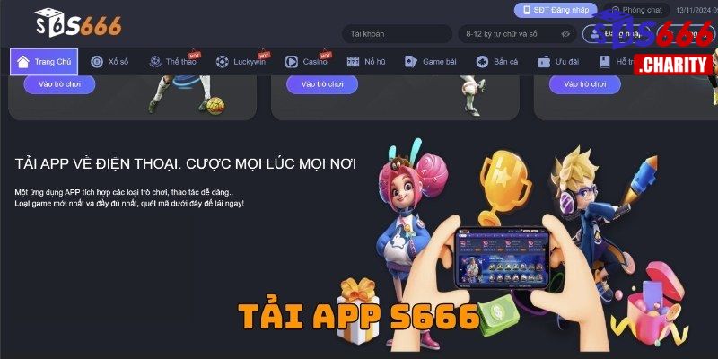 tải app s666