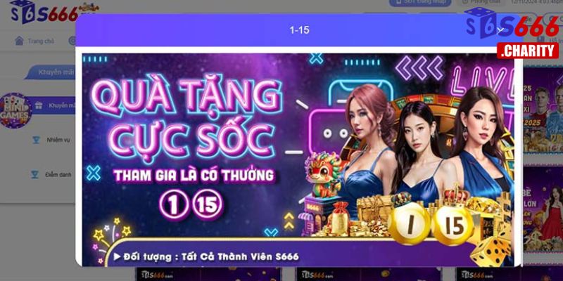 Ưu đãi nạp có một không hai cho thành viên mới tại S666